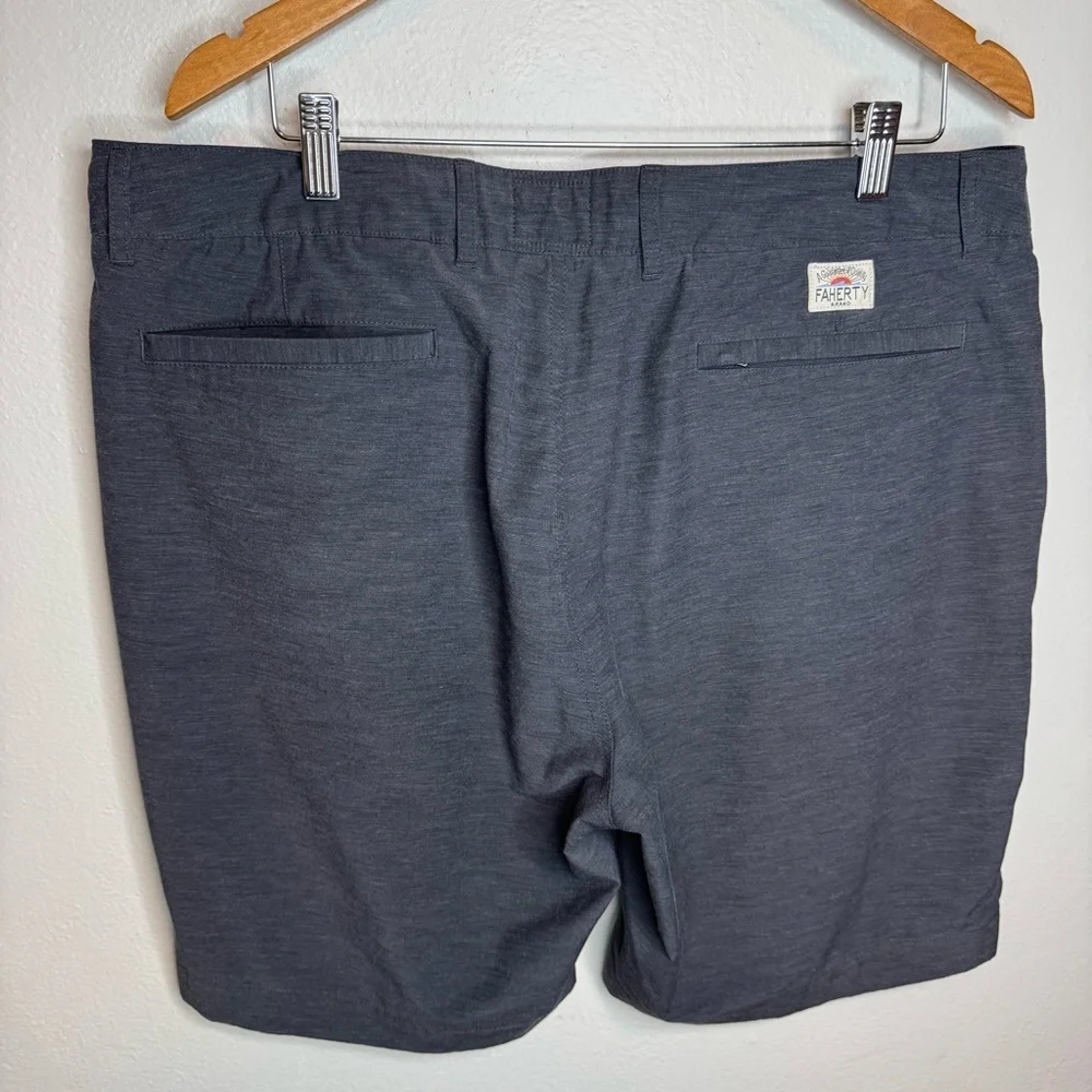 Faherty All Day™ Short 1.0 - Charcoal Gray Mens Shorts